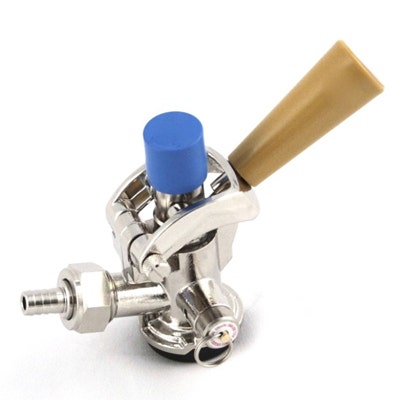 Keg Coupler Sankey D Probe Gold Handle