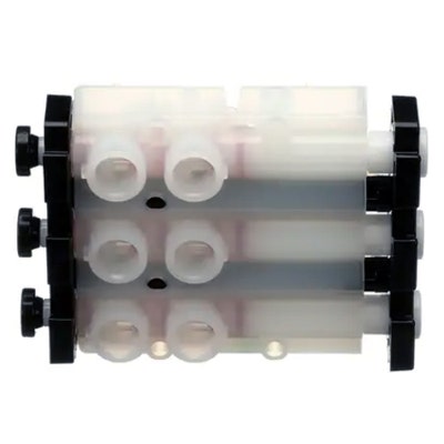 Cornelius Back Block Assembly 3 x 2 with Shutoff