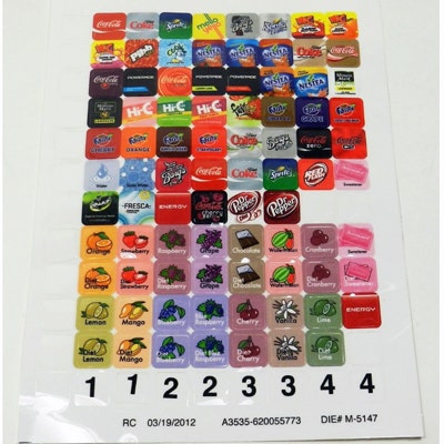 Decal Set Coke Cold Fusion ADA