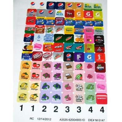 Decal Set Pepsi Cold Fusion ADA