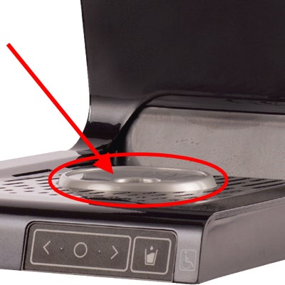 Wunder-Bar Drip Cup Assembly for Pepsi Spire 1.1 Touch Tower - BT-420