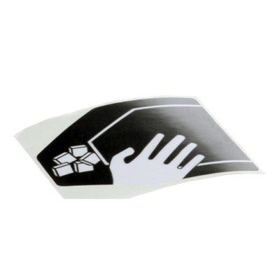 Multiplex Label Push with Hand for Rocking Chute - 5008636