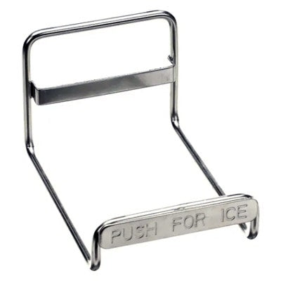 Cornelius Lever Ice Dispenser Pushbar "Push for Ice"