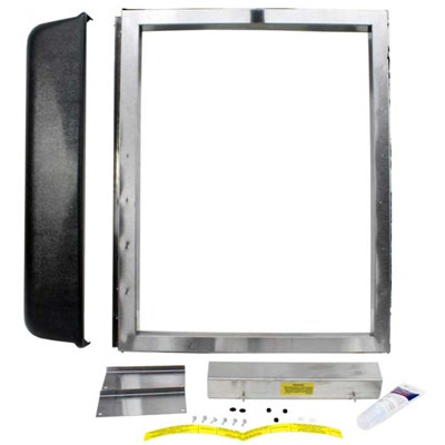 Cornelius Ice Machine Adapter Kit - 30" Black for ED200/250