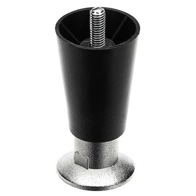 Cornelius Leg 4" Adjustable 3/8"-16 Black Plastic
