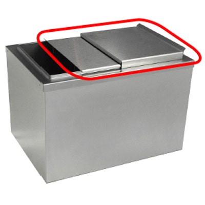 Multiplex Ice Chest Cover Top Outer Welded for 1522 Ice Bin - 5028043