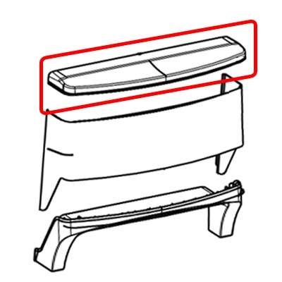 Multiplex Merchandiser Top for CEV - 5012521