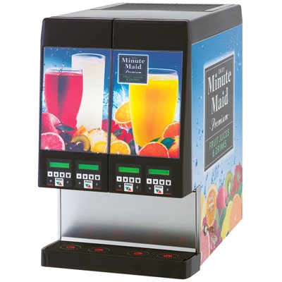 Lancer Orange Juice Dispenser, 4 Valves, Portion Control