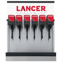 Lancer CED 1506E 6-Valve Countertop Soda Dispenser