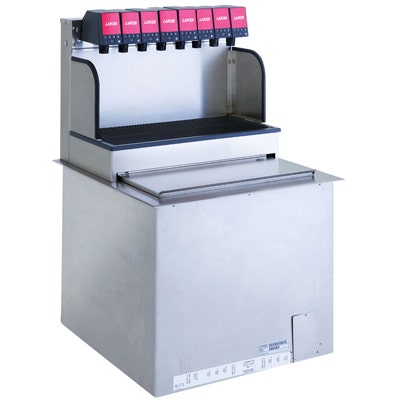 Lancer 85-2308C-110 Bevariety Post-Mix Dispenser - 8 Valve Soda Fountain Commercial