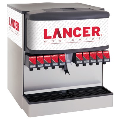 Lancer IBD30N Dispenser Nugget Ice, 10 Valve