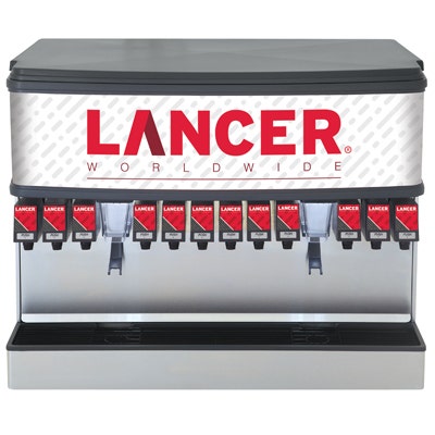 Lancer IBD44H Dispenser Cube Ice, 12 Valve