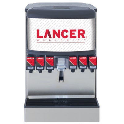 Lancer IBD22H Dispenser Cube Ice, 6 Valve