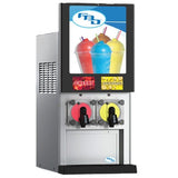 FBD 372 2-Flavor Frozen Carbonated Beverage Dispenser, Air-Cooled, Commercial Frozen Drink & Slushie Machine, 1,800 oz/hr