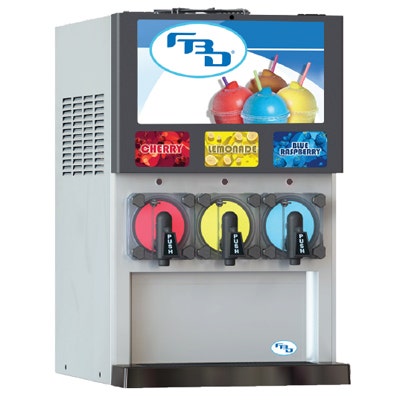 FBD 373 Frozen Beverage Dispenser 3-Flavor Air-Cooled | 373-611-0001