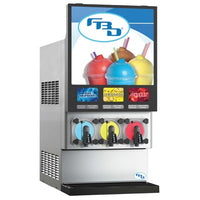 FBD 773 Frozen Beverage Dispenser 3-Flavor Water-Cooled | 773-631-1002