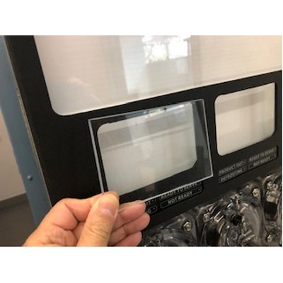 FBD 554 EXtended Door Flavor Card Cover - 19-2124-0001