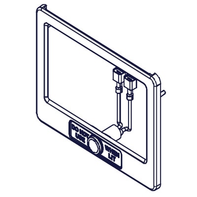 FBD Bezel Assembly with Sold Out Light - 12-2932-0001