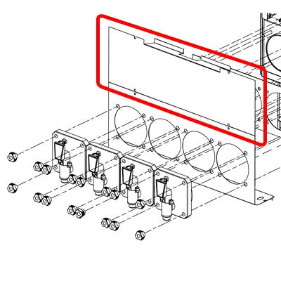 FBD 564 Front Cover with Slot - 17-2595-0564