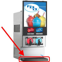 FBD 772 Drip Tray Kit Rectangular with Logo - 12-2546-0021