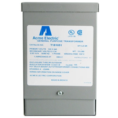 FBD 772 / 37X Buck-N-Boost Transformer 20 Amp - 14-0378-0001