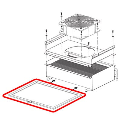 FBD 352 Air Filter 1618 Mesh Front Pull - 20-2006-0002
