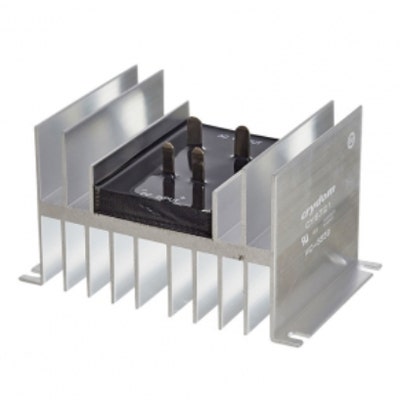 Curtis WC-8559 Relay with Heat Sink and Quick Disconnects