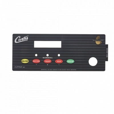 Curtis WC-39345 Label UCM Overlay with Logo