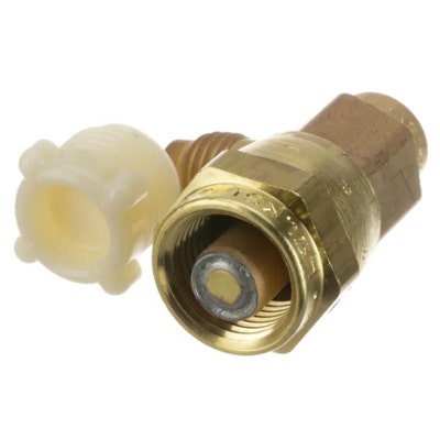 Ice-O-Matic 9091001-04 Half Coupling with Valve, 3/8 Inch, Fits C106