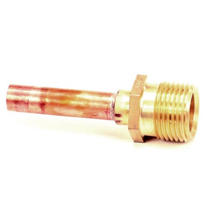 Ice-O-Matic 9091001-12 Coupling, Half, 1/2 Inch Bulkhead, Copper, Fits C106