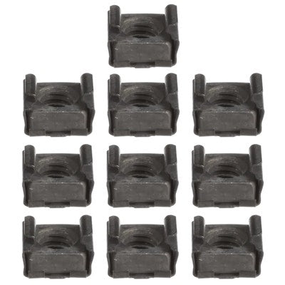 Ice-O-Matic 9031012-02P Cage Nut/Clip, Self-Retaining, Black, Pack of 10, Fits B100A