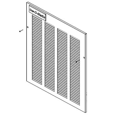 Ice-O-Matic Panel Assembly Front MFI/Gem - 2031515-01S