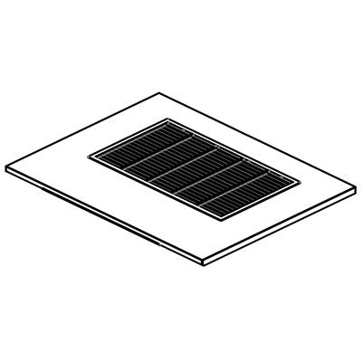 Ice-O-Matic 3022012-08 Top Panel, 30 Inch, Louvers, Fits CIM0330