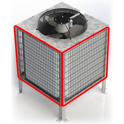 Ice-O-Matic Condenser Grill Guard Kit - GRILL20