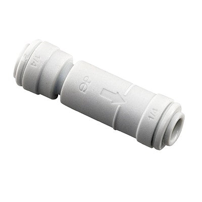 John Guest 1/4" Tube OD Single Check Valve - Tool-Free