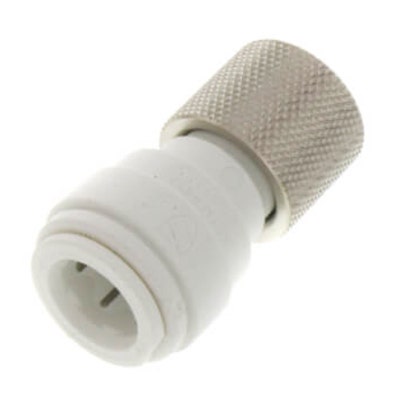 John Guest Female Connector 3/8" x 3/8" Female Compression Threads