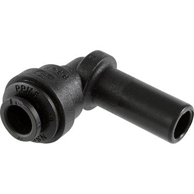 John Guest Polypropylene Plug In Elbow 3/8" Stem - 3/8" Tube