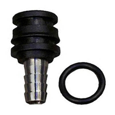 3/8" Barb SS Straight to Flojet Port for Flojet G56 and K56 Pumps