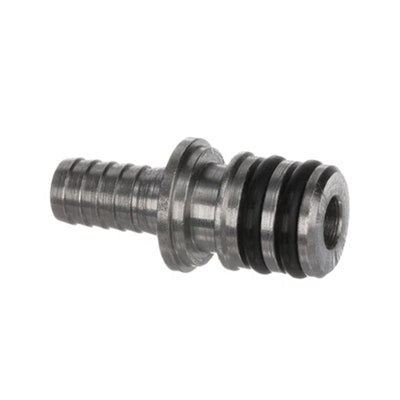 Multiplex 3/8" Barb to Aquatec Fitting with Double O-Rings SS - 19-0858