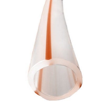 Bev-Seal Ultra Barrier Tubing 5/16" x 7/16" Orange Stripe 500 Ft | Accuflex 235-07620-06