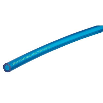 Accuflex Bevlex 209 Series Blue Translucent Air Line - 5/16" ID x 100 ft.