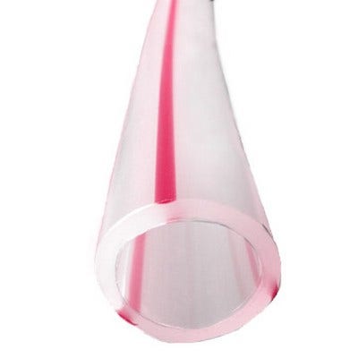Bev-Seal Ultra Barrier Tubing .320" x 7/16" Pink Stripe 500 Ft | Accuflex CPH235-07620-12