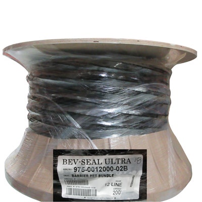 Bev-Seal Ultra Black Bundle (14) .265" Barrier 500 Ft | Accuflex 975-1400000-05B