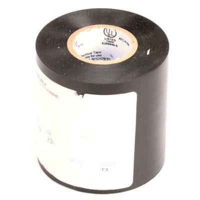 Multiplex Black PVC Tape 3" Wide x 60 Ft 7 Mil Thick UL Grade #2307 - 5029545