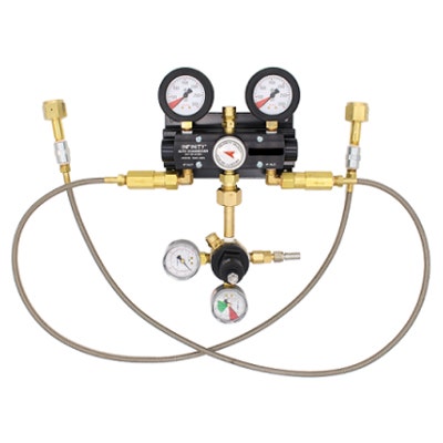 Crysalli CO2 Auto Changeover & Regulator