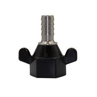 Swivel Straight Adapter 3/8" Barb SS - 84-1184-00