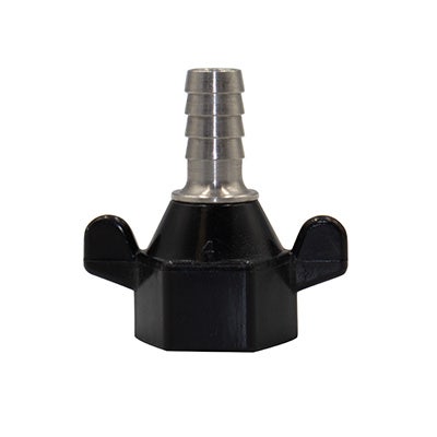 Swivel Straight Adapter 3/8" Barb SS - 84-1184-00
