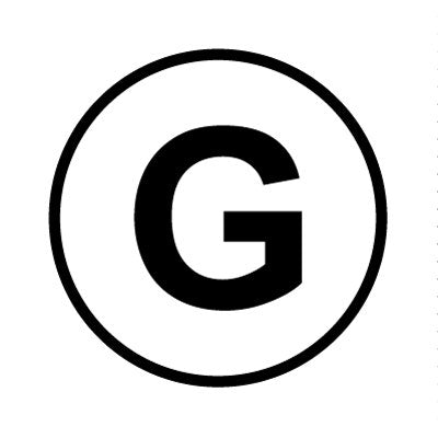 Bargun Button Cap Round, G, White Cap Black Letter
