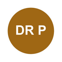 Wunder-Bar 'Dr Pepper' Button Cap - Round Brown with White Lettering