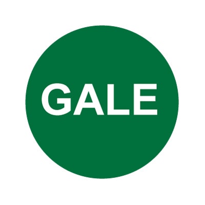 Bargun Button Cap Round, Gale, Green Cap White Letter